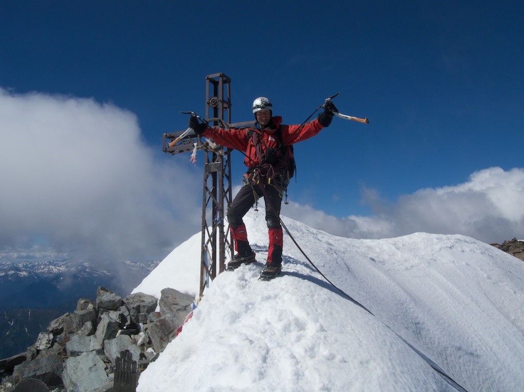 Eccomi in vetta al Monviso