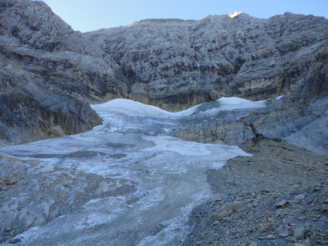 Mais si, c'est encore un glacier!