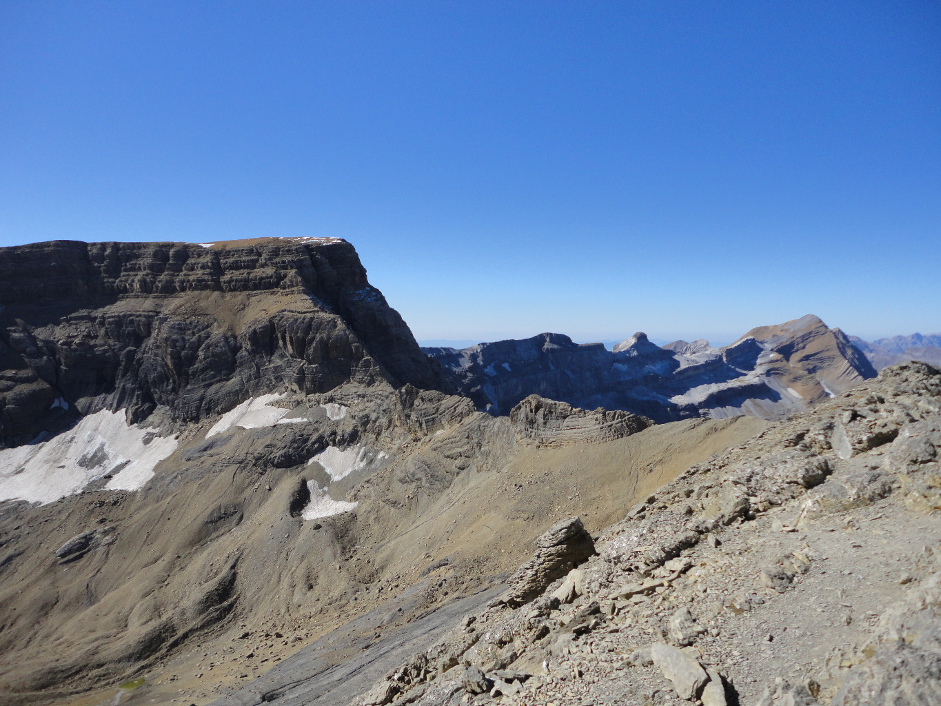Soulever "comme ça" un sommet tout plat à plus de 3000m.