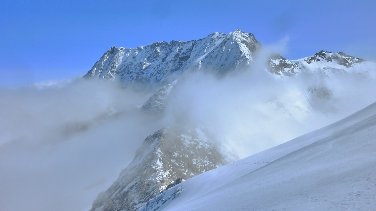 Le grand bec depuis le sommet