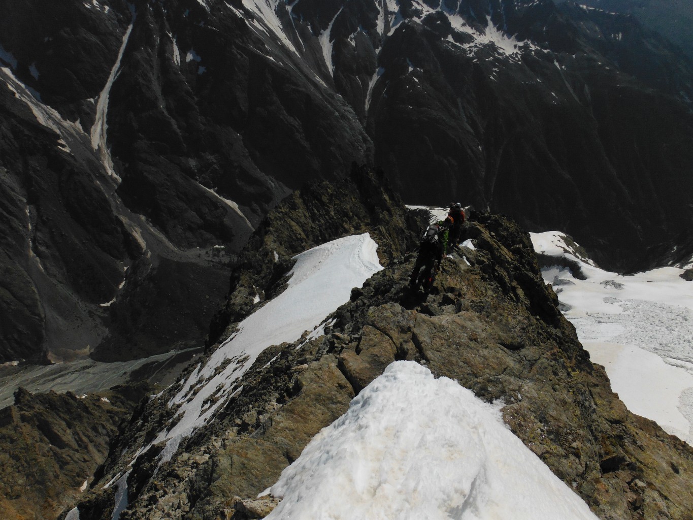 Descens per la cresta