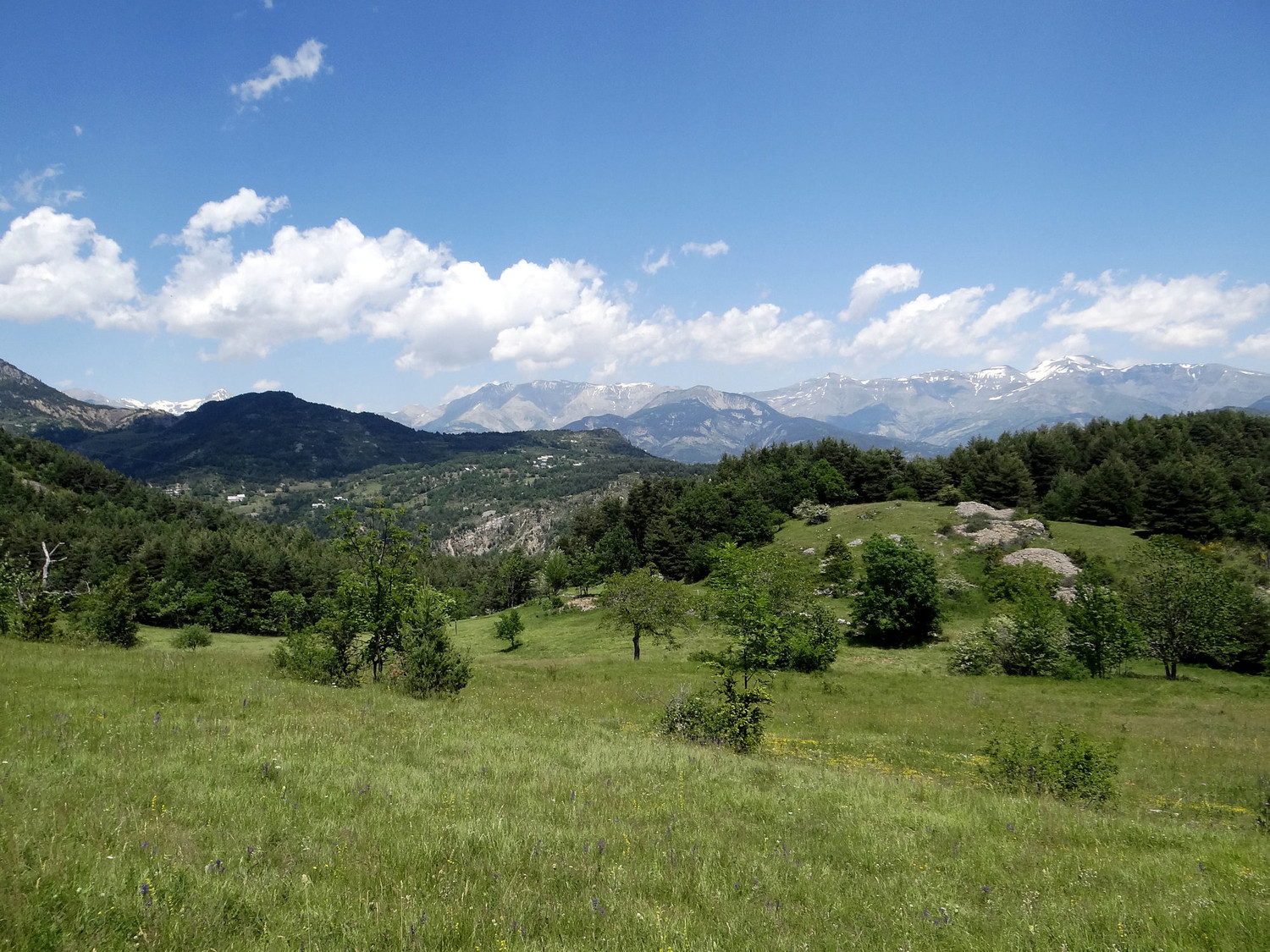 Panorama N depuis la Colla
