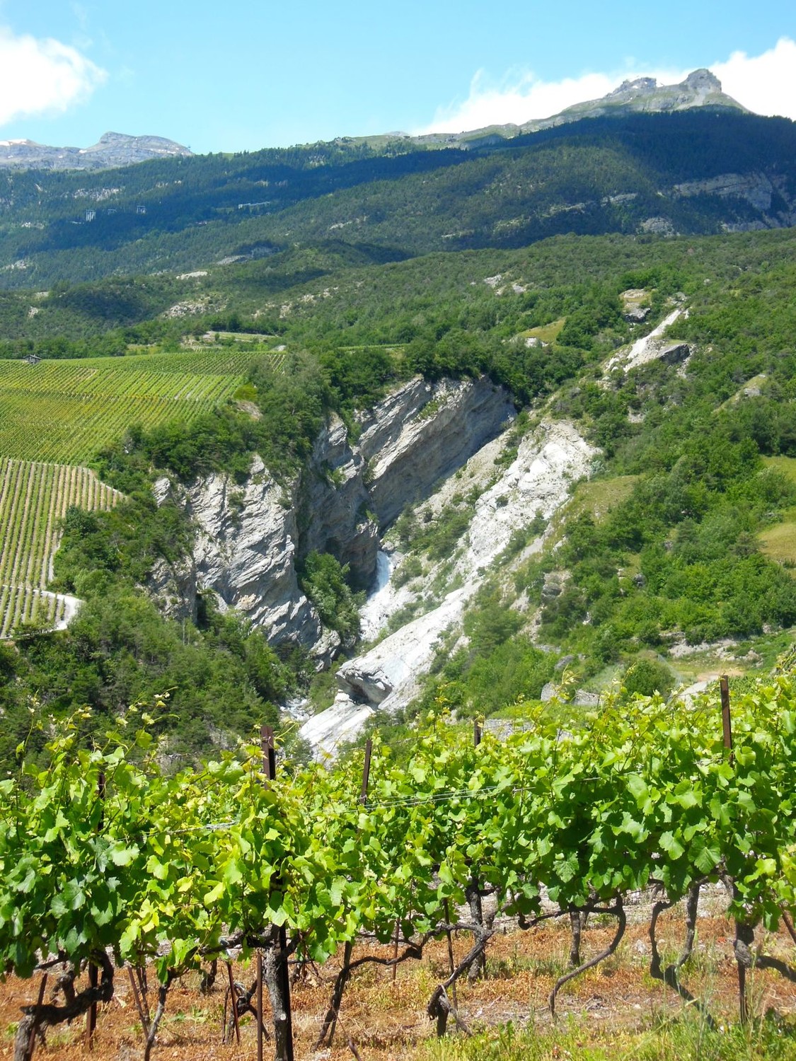 La Raspille - frontière linguistique du Valais
