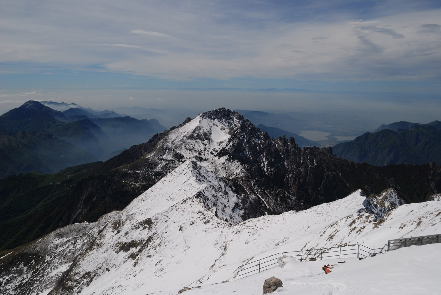La Grignetta 2184m vista dal Grignone 2409m