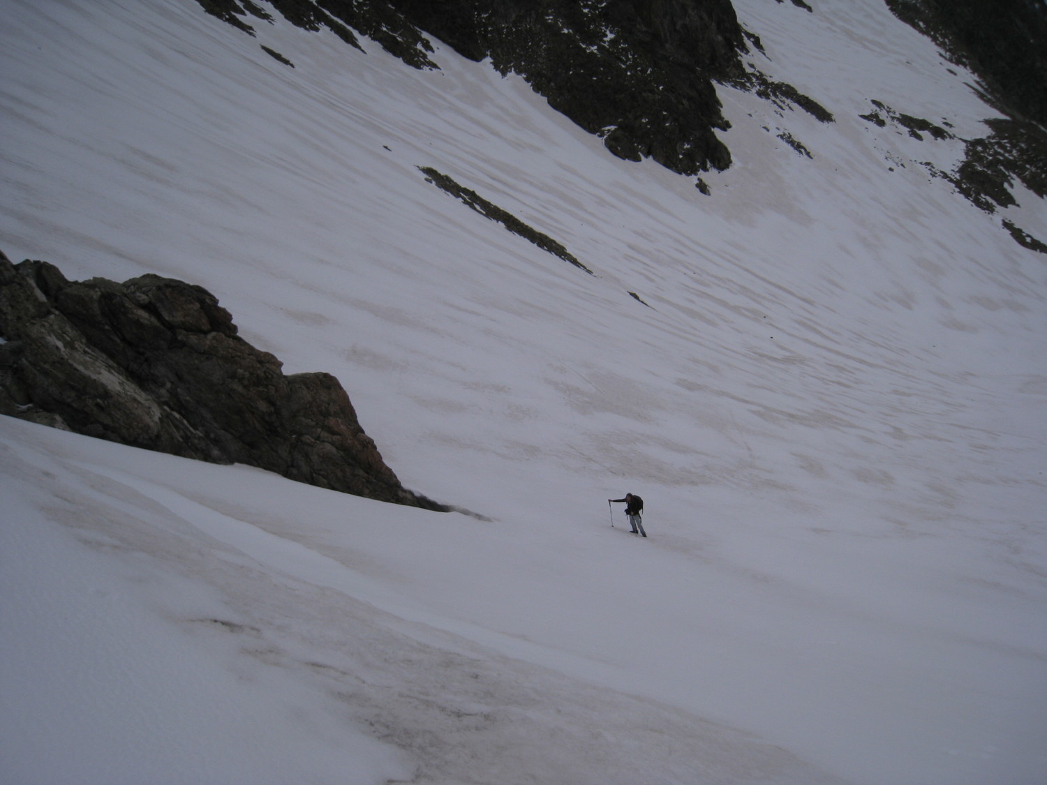 col Gleysin- R au pied du dernier ressaut vers le col