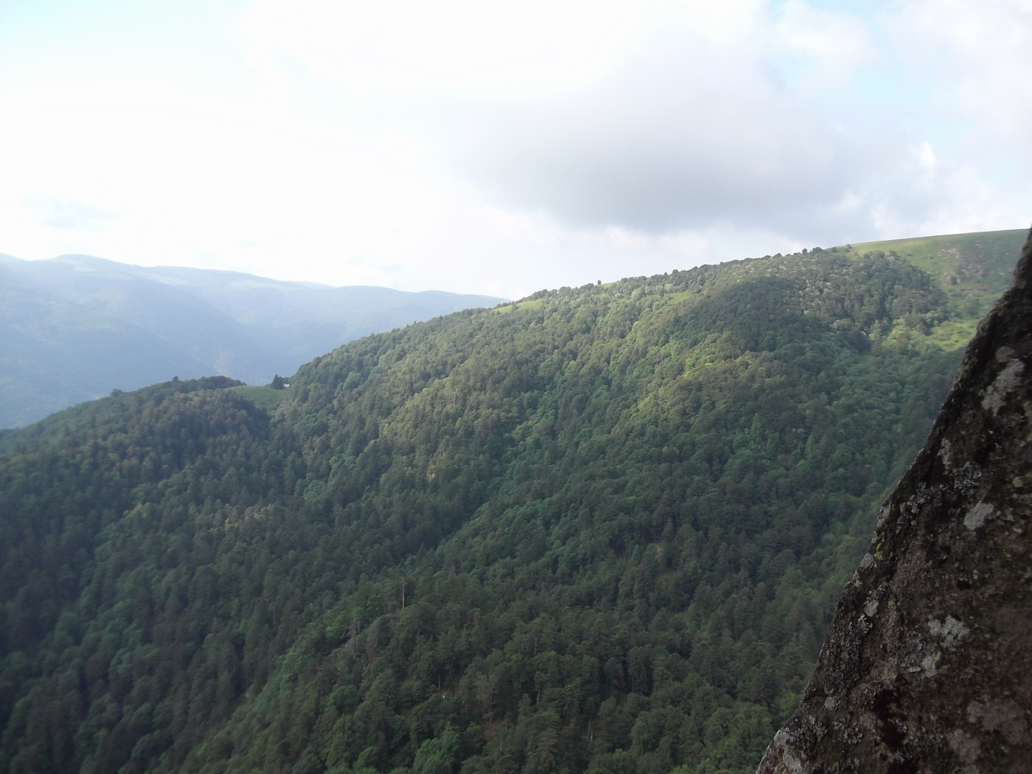 Vue sur le Kerbholz depuis les Spitzkoepfe
