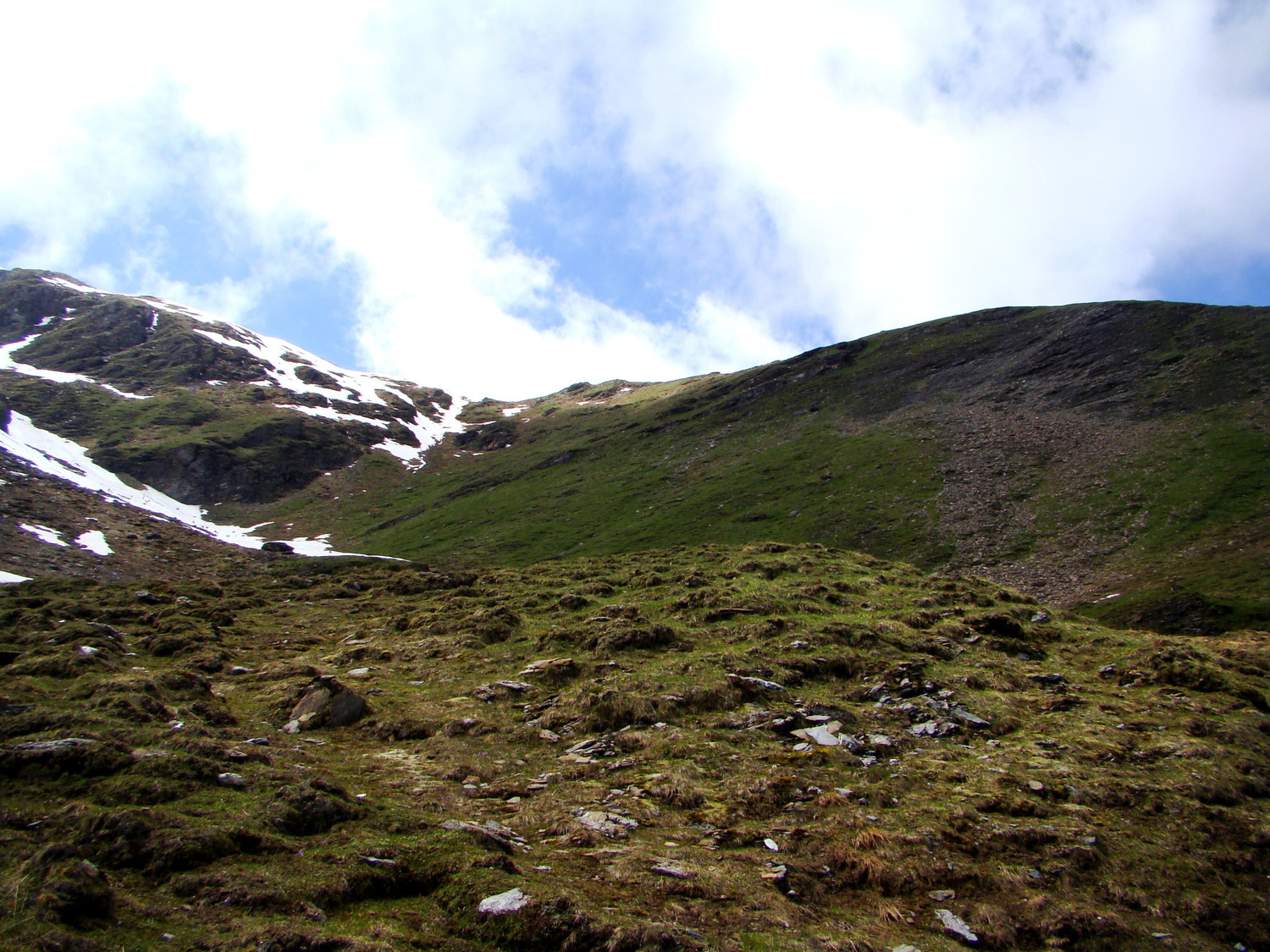 Le couloir dans le torrent