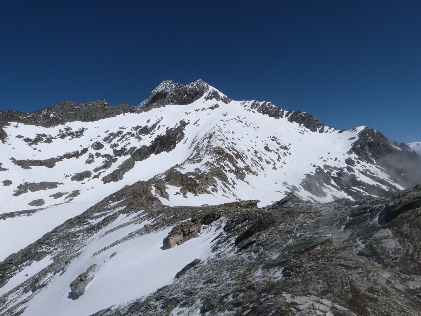 AU col : Grand Roc et pointe de l'Echelle