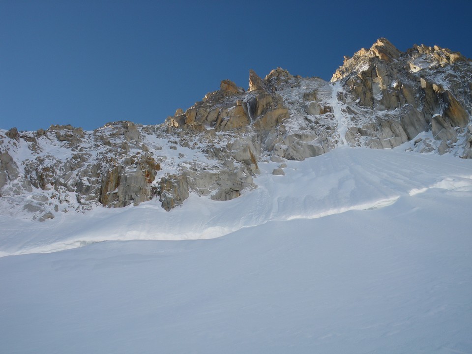 Départ de la voie