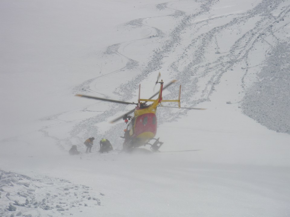 Le PGHM, derrière mes traces de skis