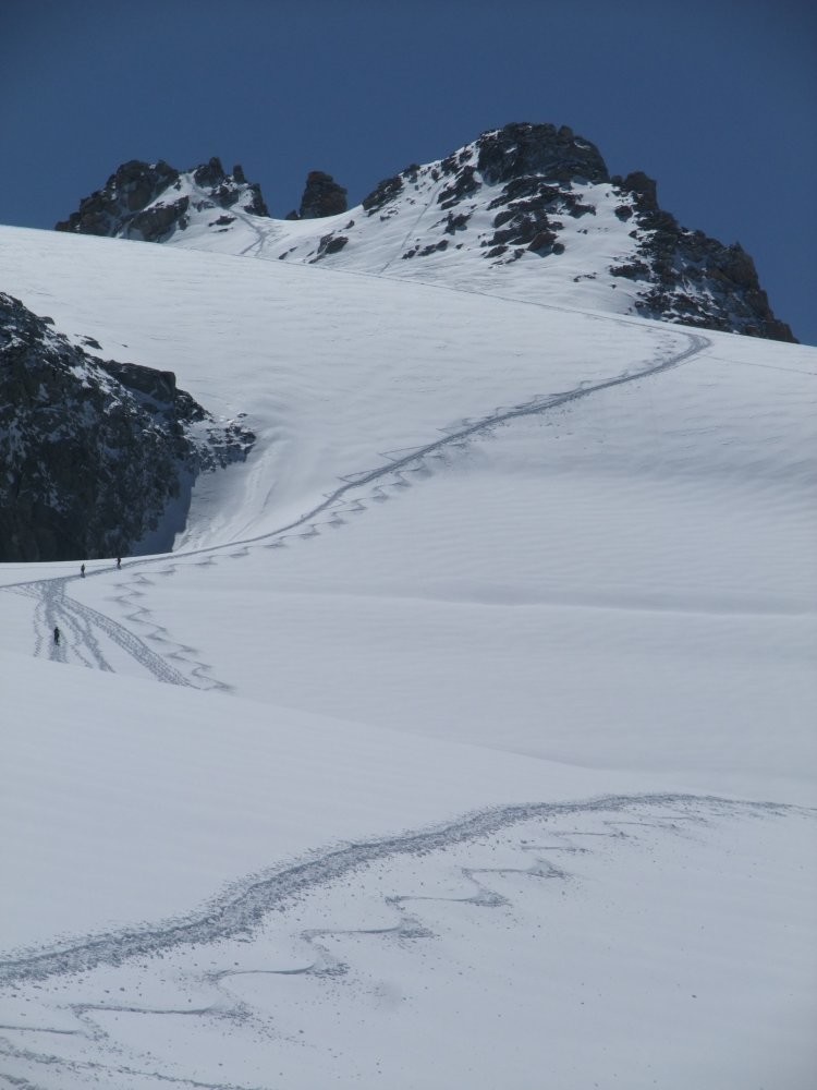 Traces et sommet du jour