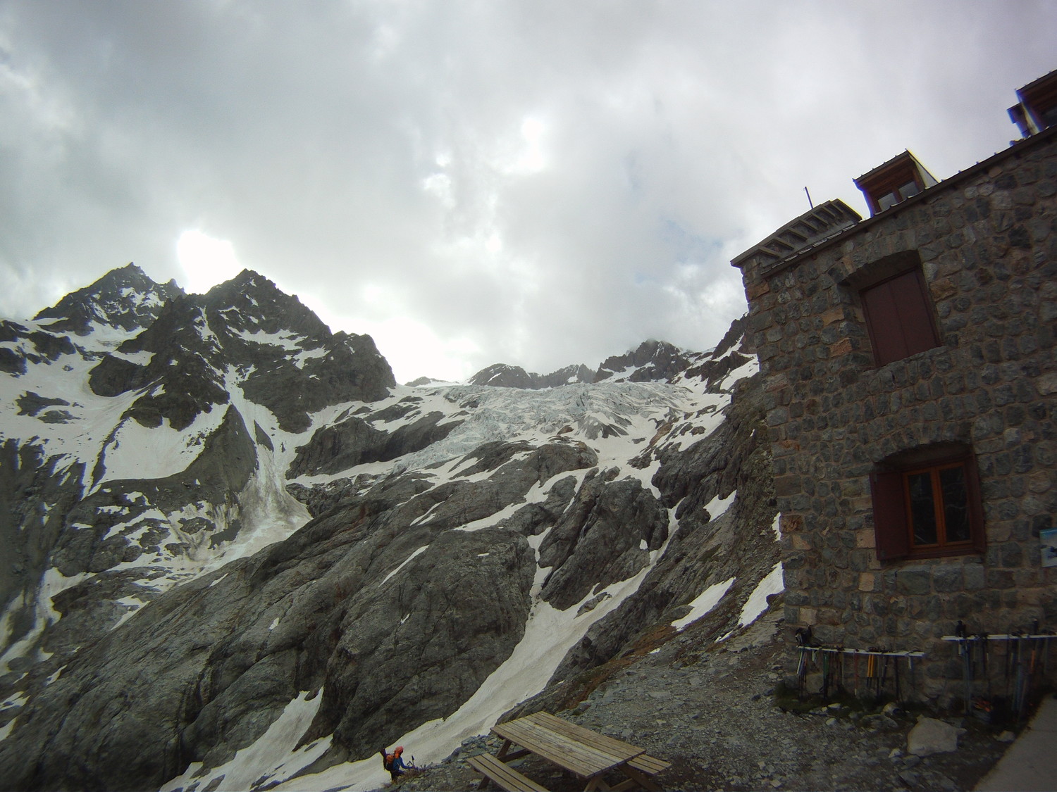 Le Glacier Blanc et son refuge