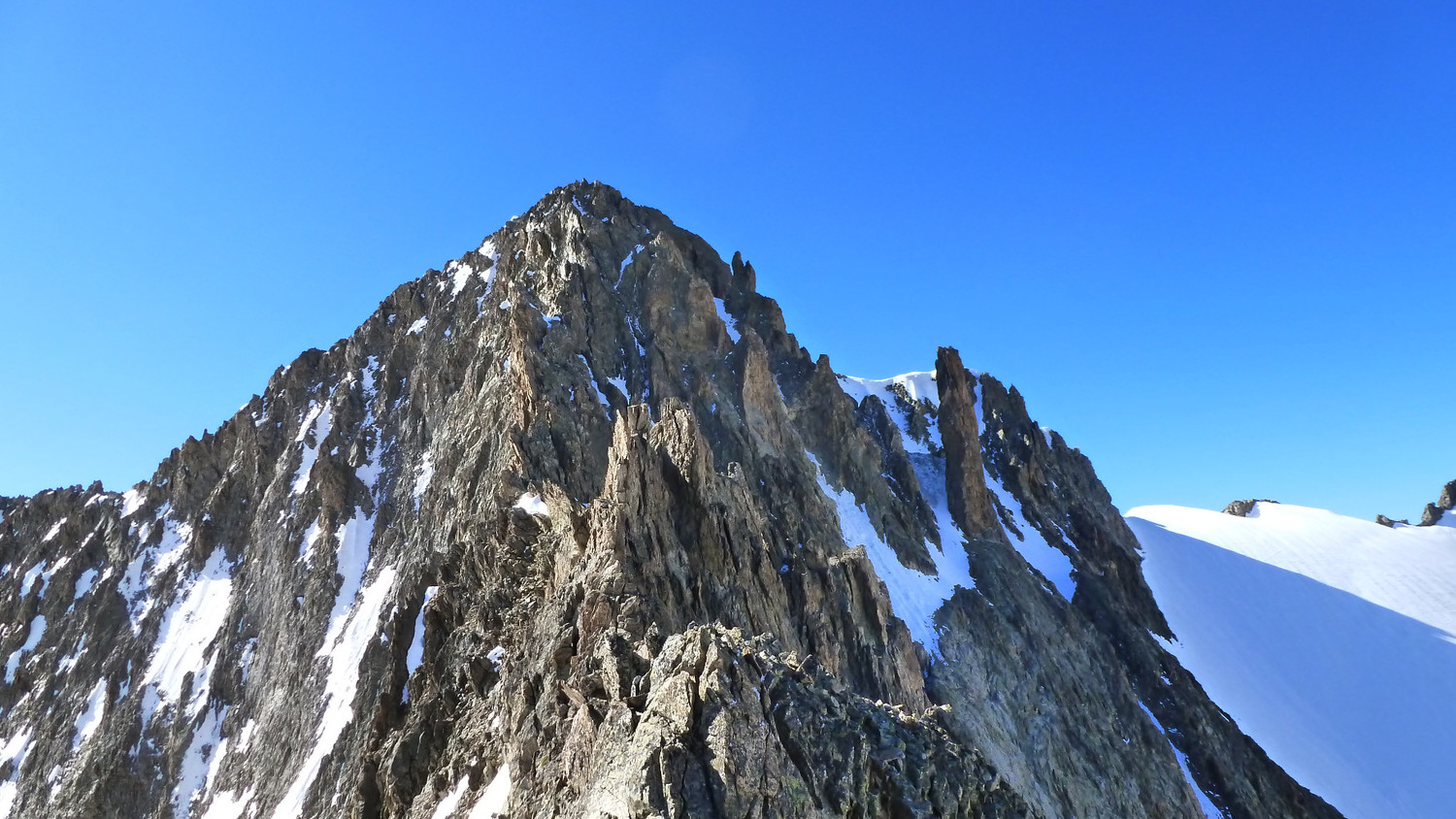 Vue sur les arêtes