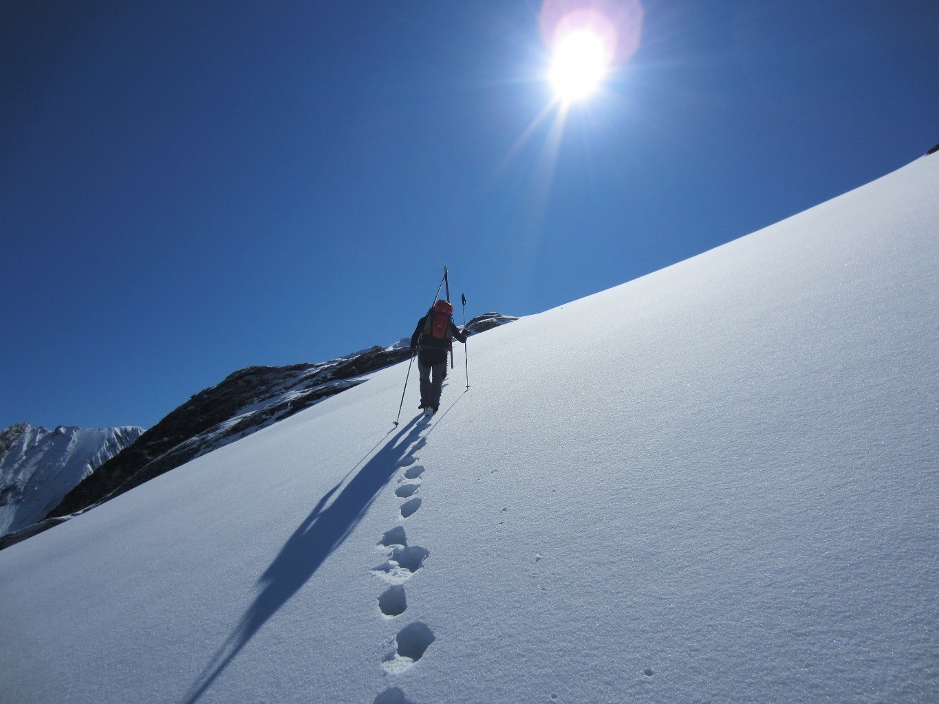 Neige trop dure, on préfère porter