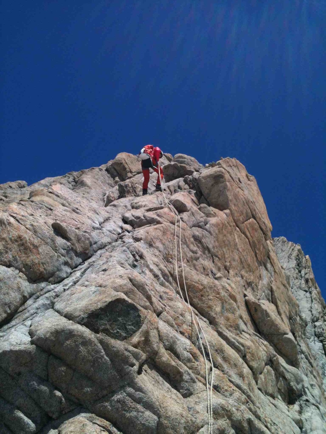 Rappel sur l'arête Sud