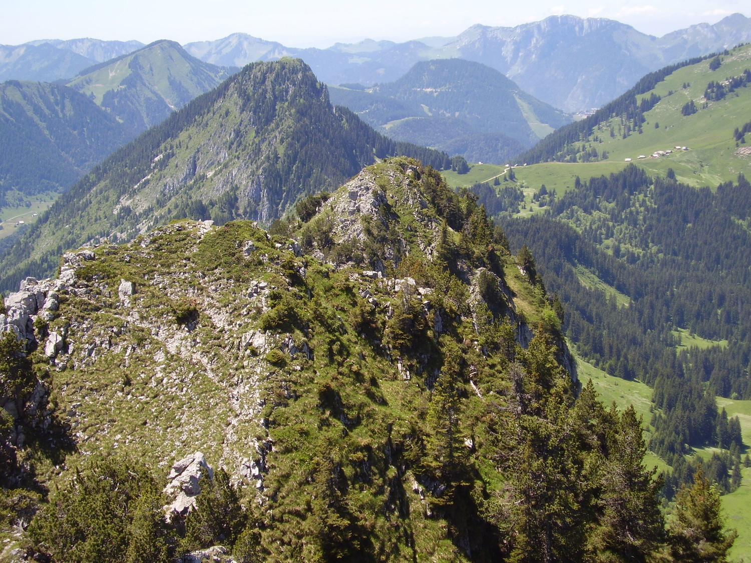 Vue en arrière