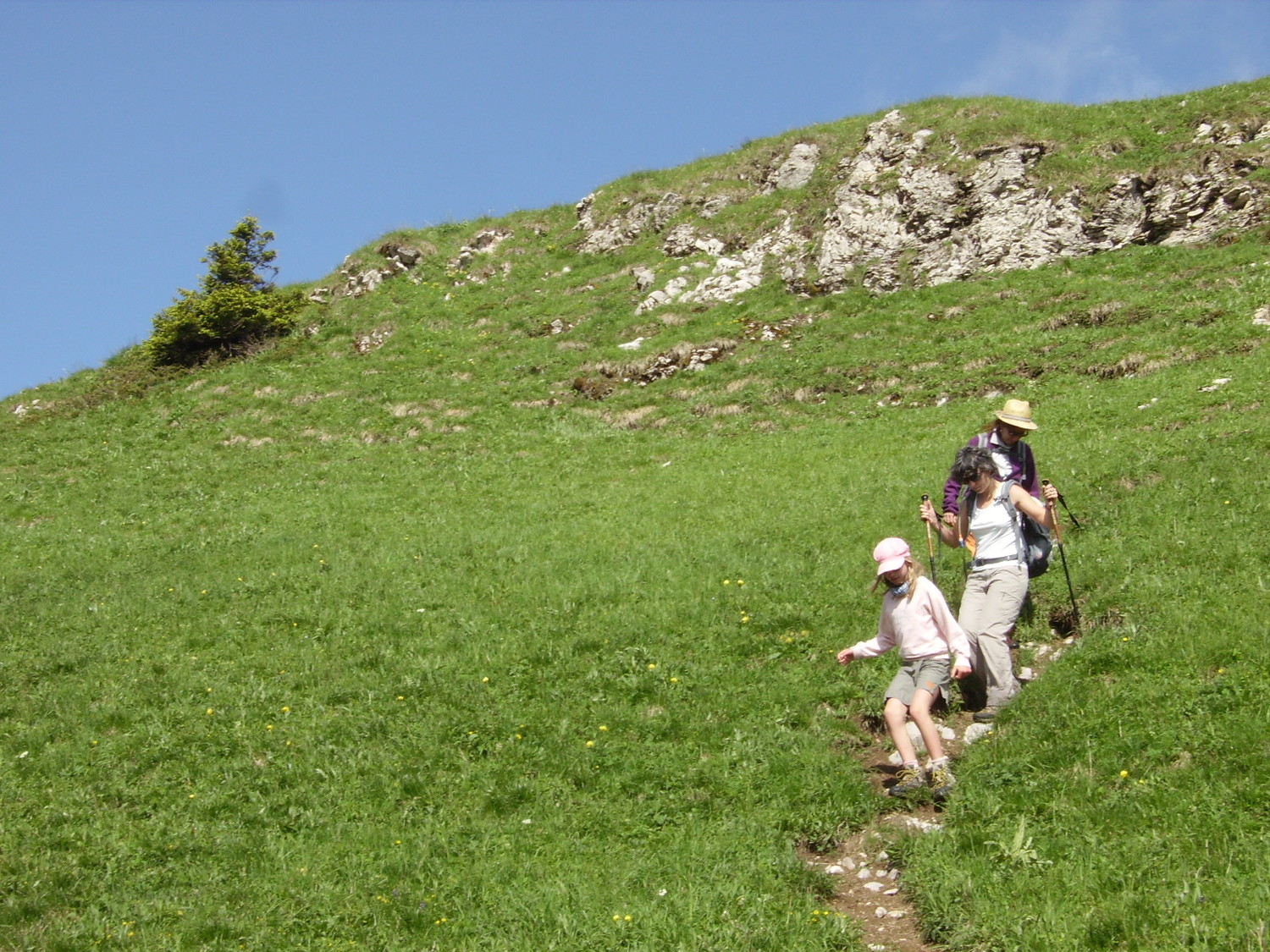 CLE (du succes) à la descente de la pointe de la Botte