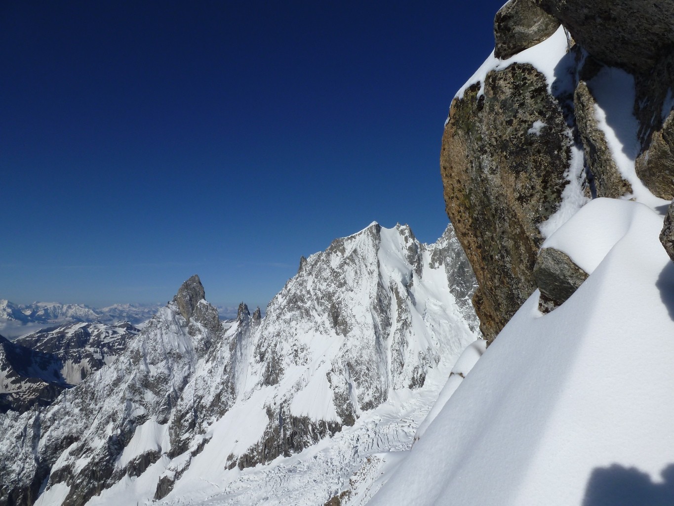Envers du Mont Blanc