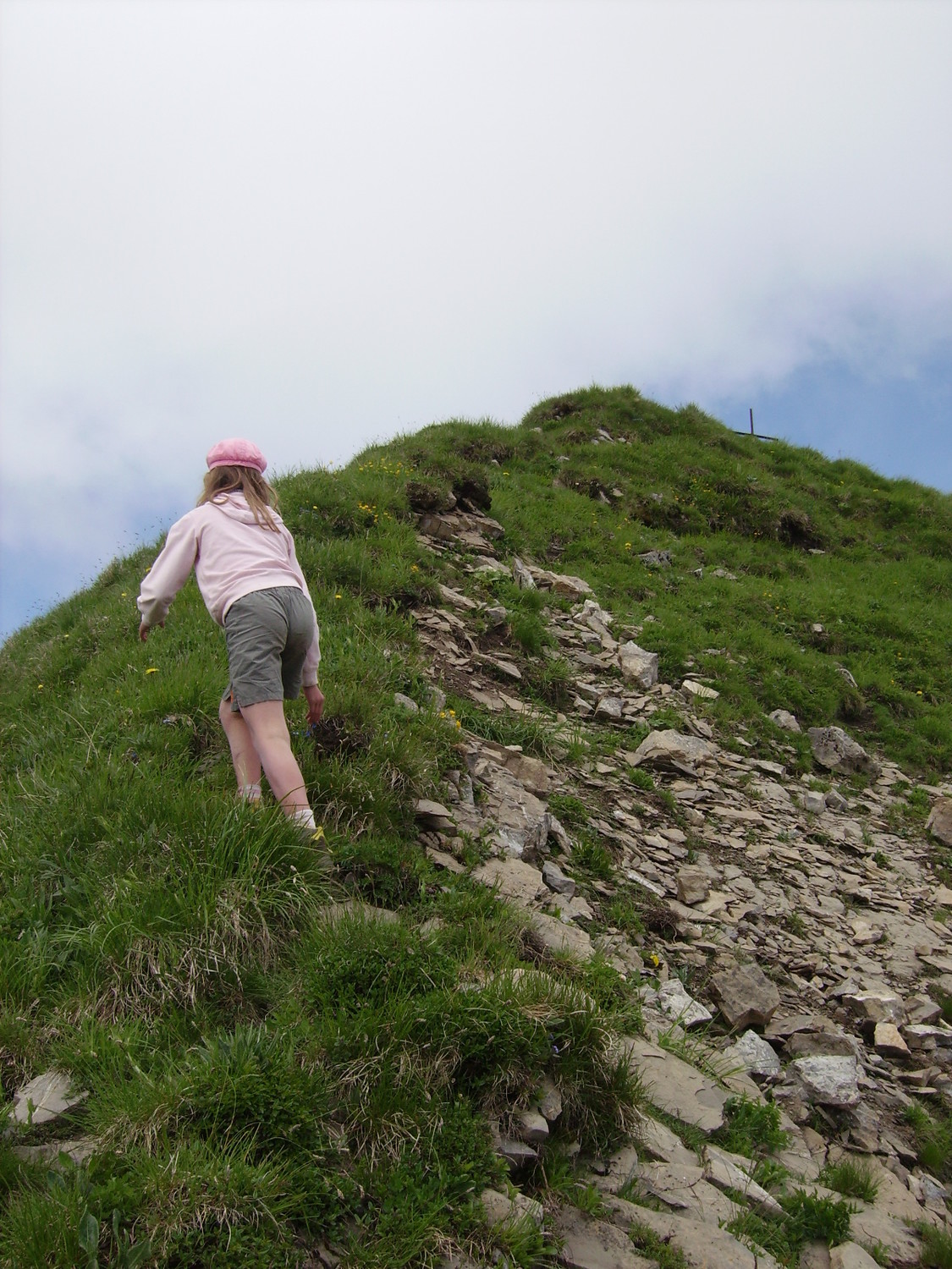 En montant à la Croix d'Almet