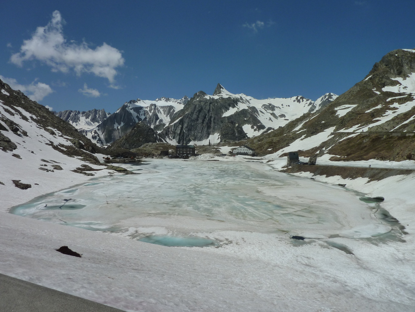Le lac enore pas mal pris...