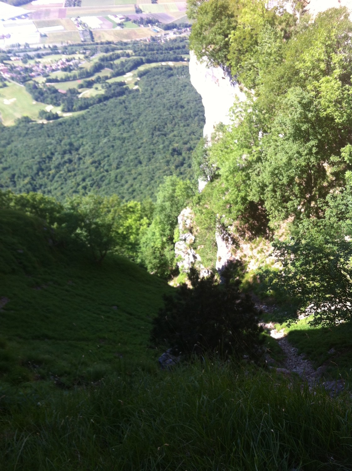 Vue sur la gorge du Sarrot