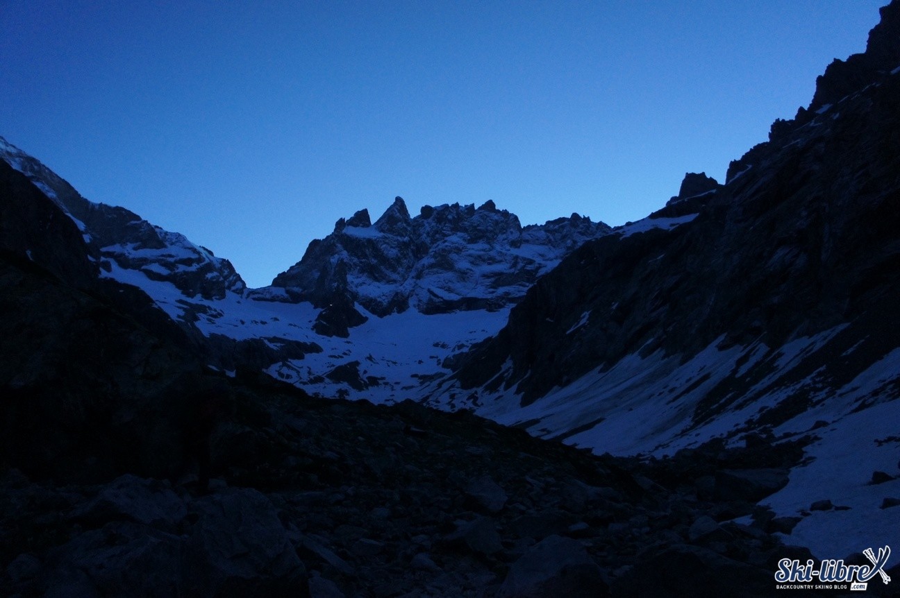 La Meije au petit matin