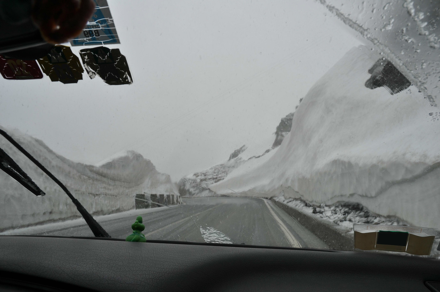 Le col du Grand Saint-Bernard, le 29 juin 2013