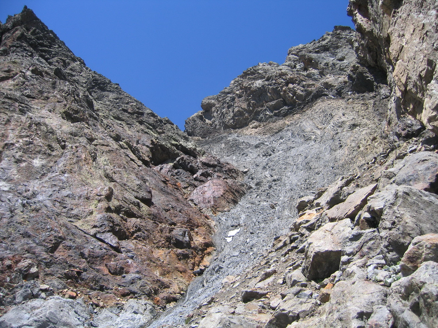 couloir de la brêche de Lauvitel