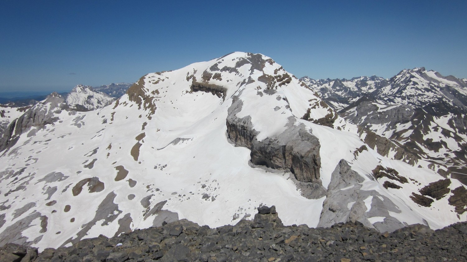 Taillon, Vignemale depuis le Casque
