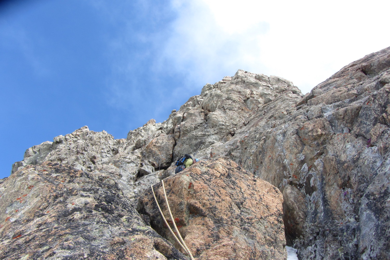 Dans le couloir en 3 avant le sommet