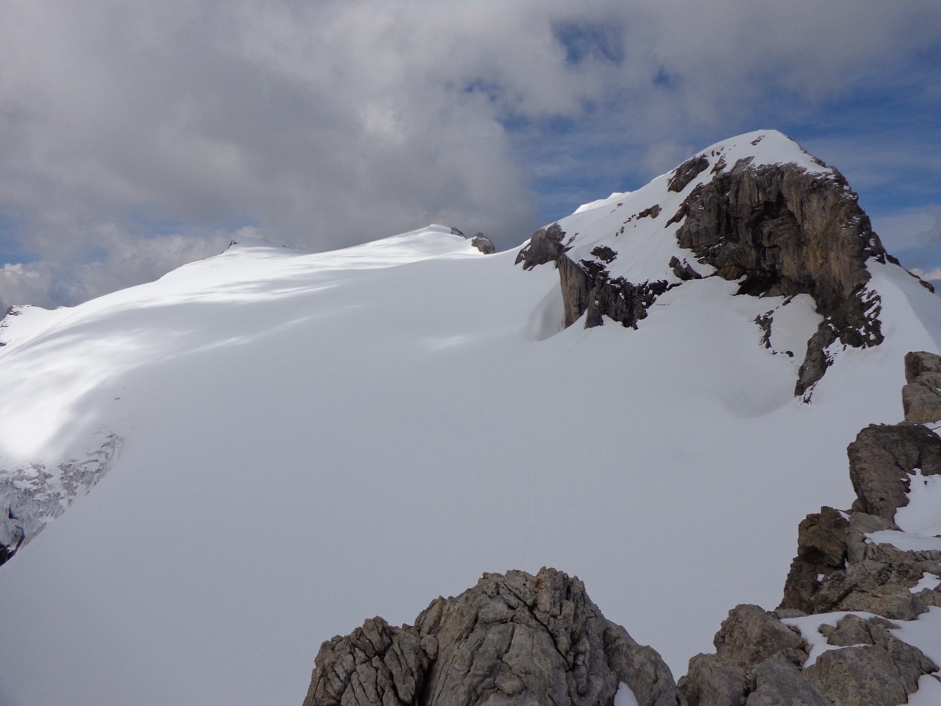 Sommet des Diablerets, 02.07.2013, vu du Dôme