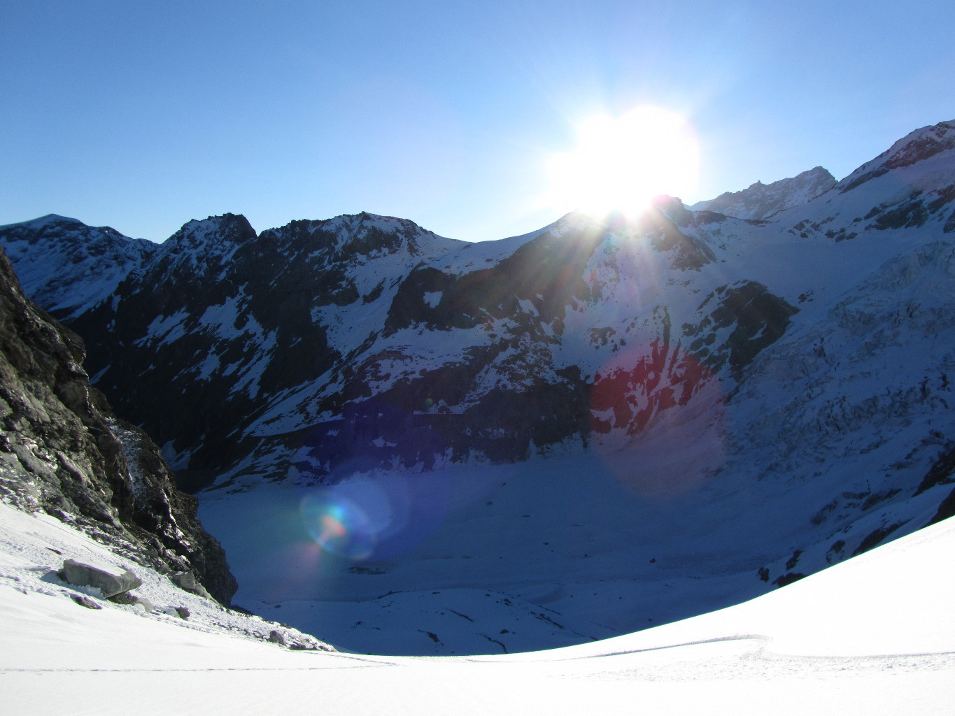 Côté cabane de Moiry