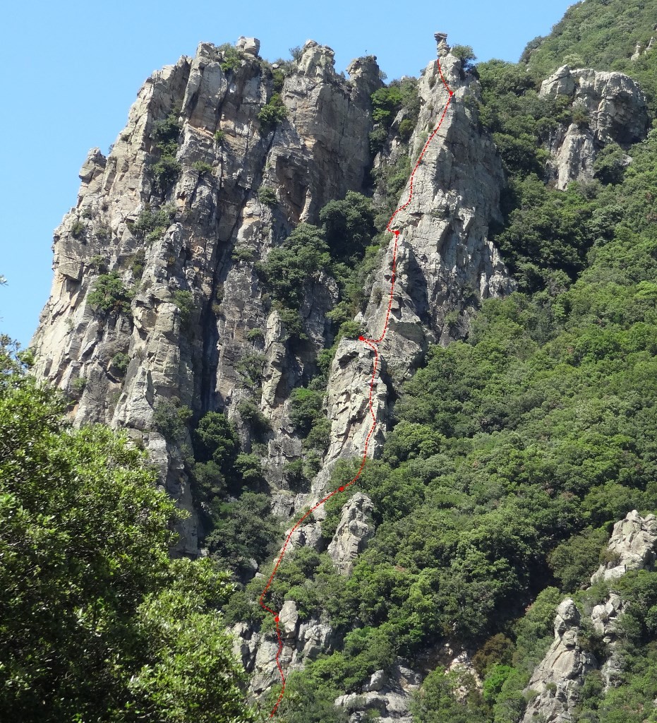 Aiguille à Marcel : Arête S
