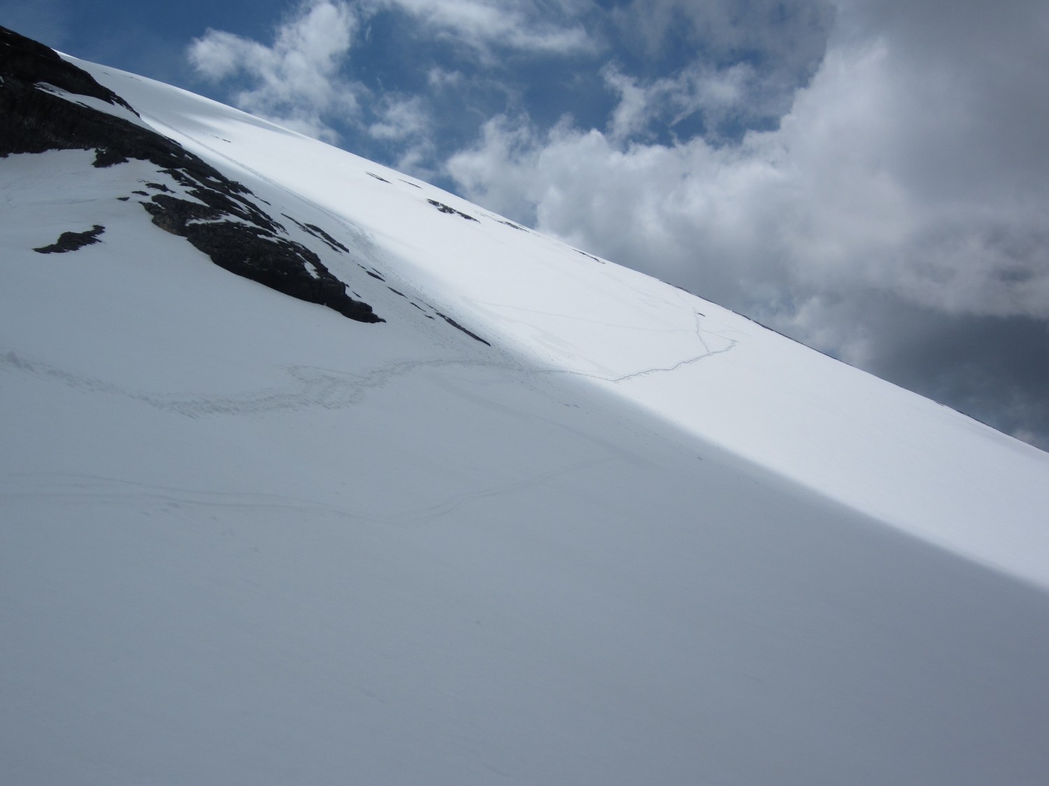 Rinderhorn, le billard sommital (>3100m)