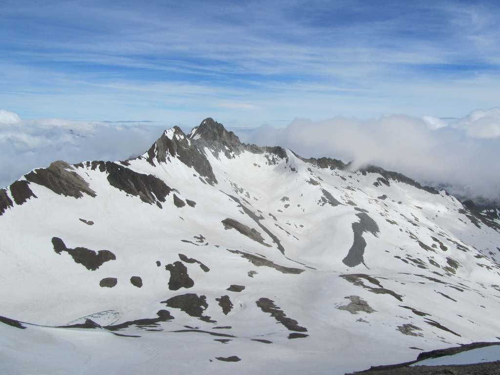 Pic Long et Maubic (type moraine latérale) à sa droite