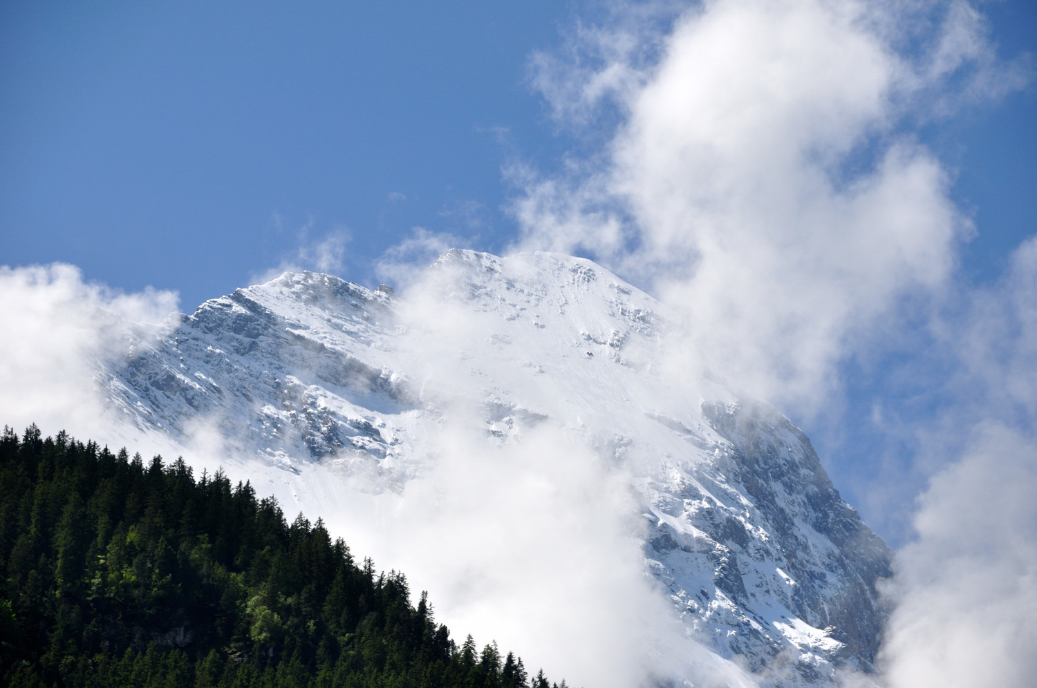 Eiger, face NE