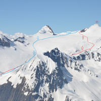 parte sopra la diga con giro ad anello