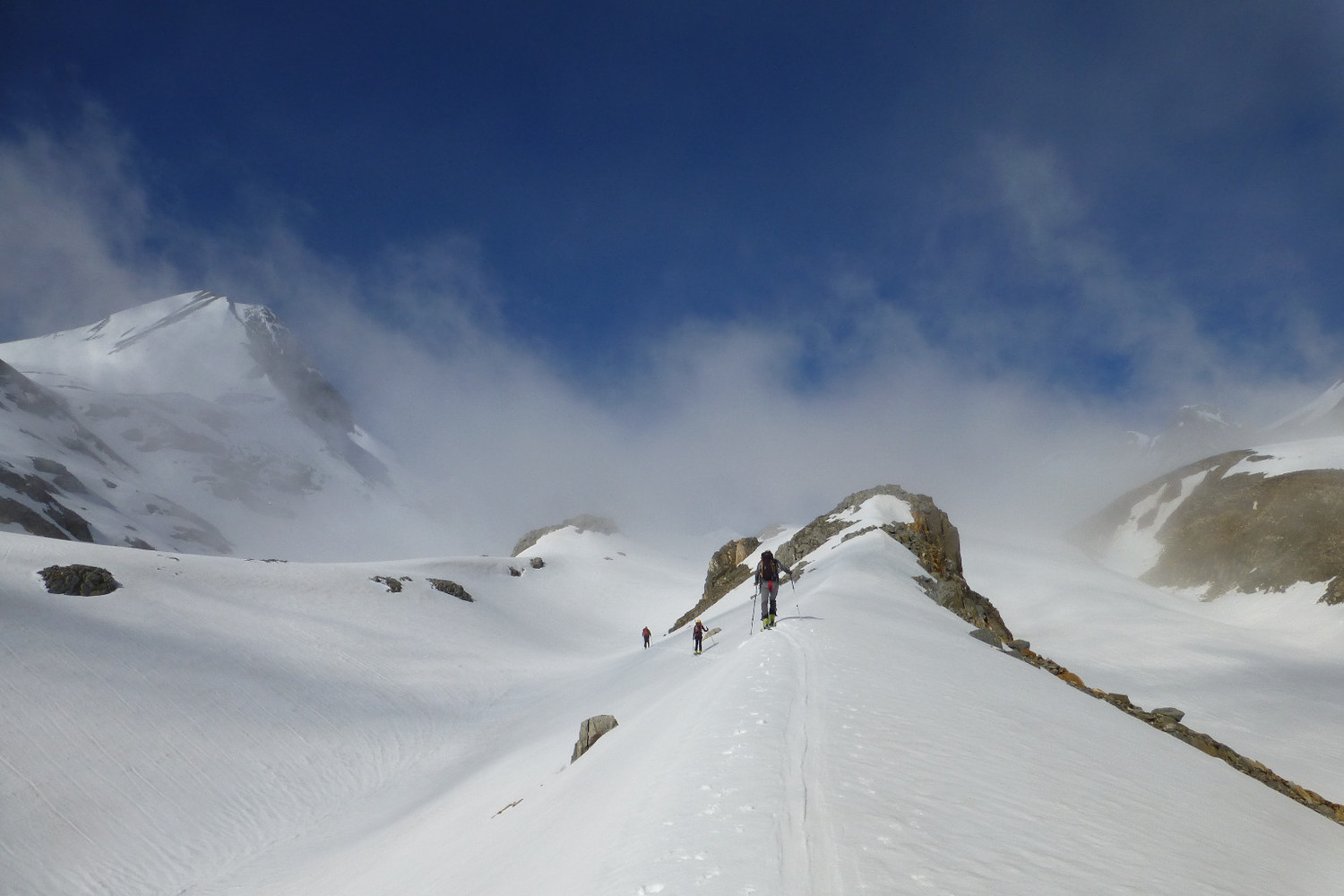 fine delle nebbie 2400m circa