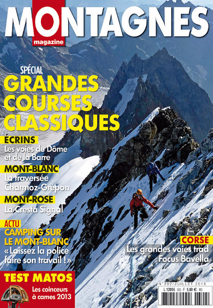 Couverture Montagnes Magazine #392