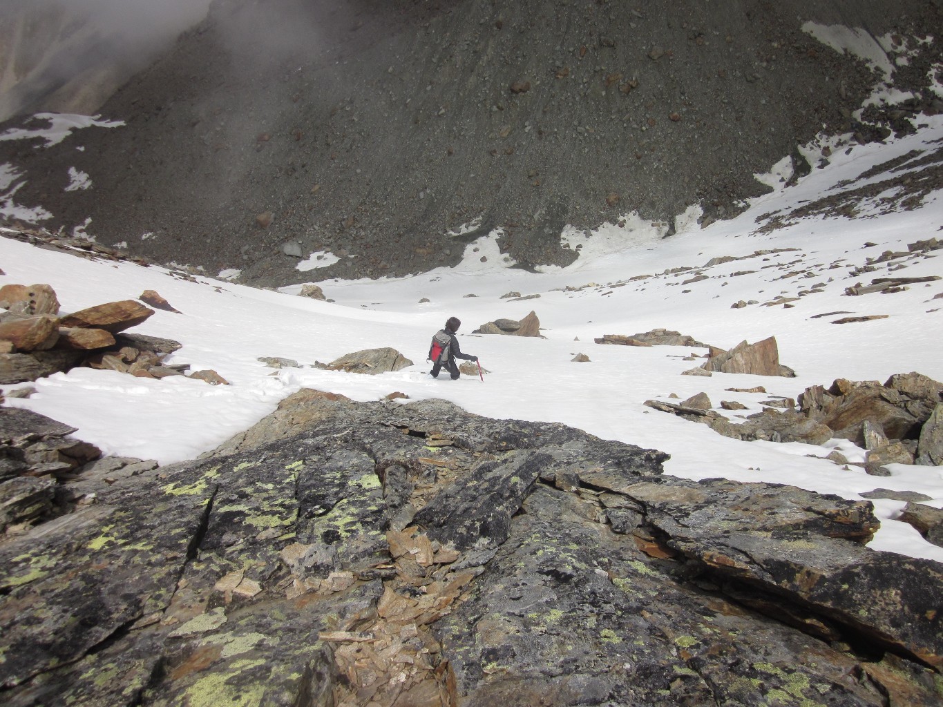 Descente sur le Weingartensee