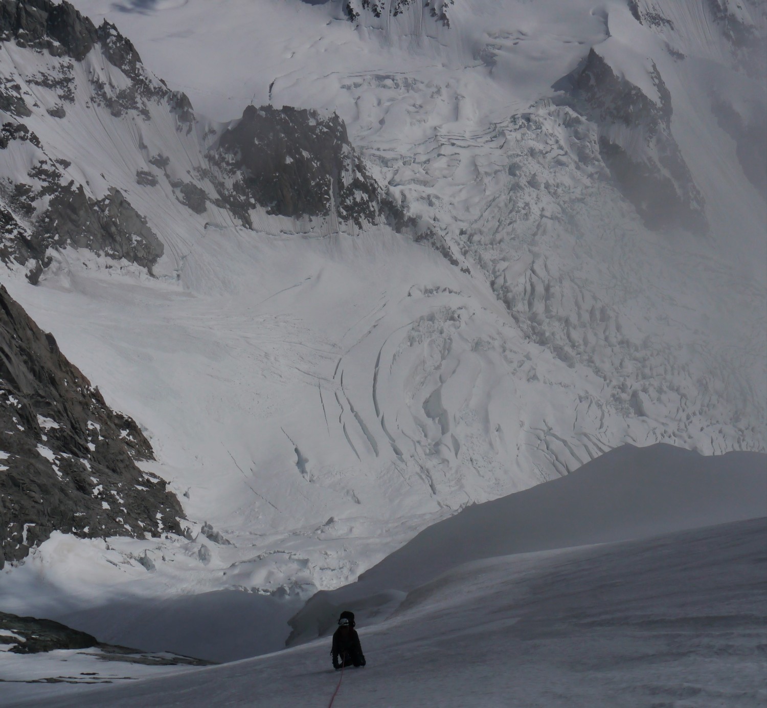 ABP looking down the upper NF