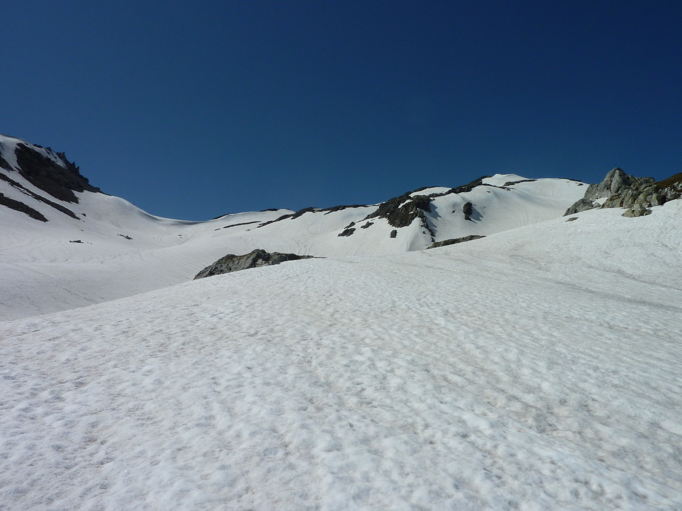 Encore bien de la neige.