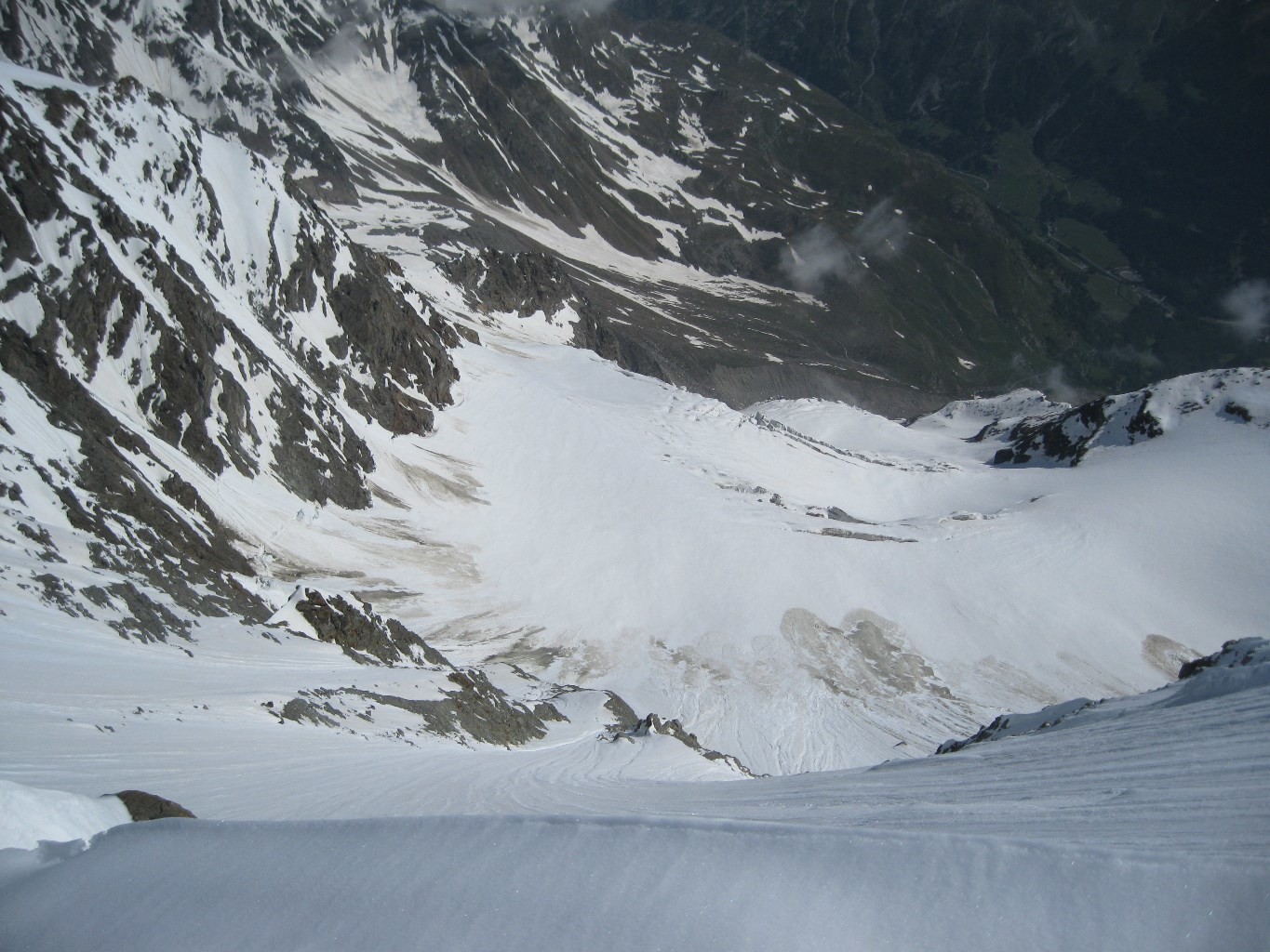 Fletschhorn, parete nord