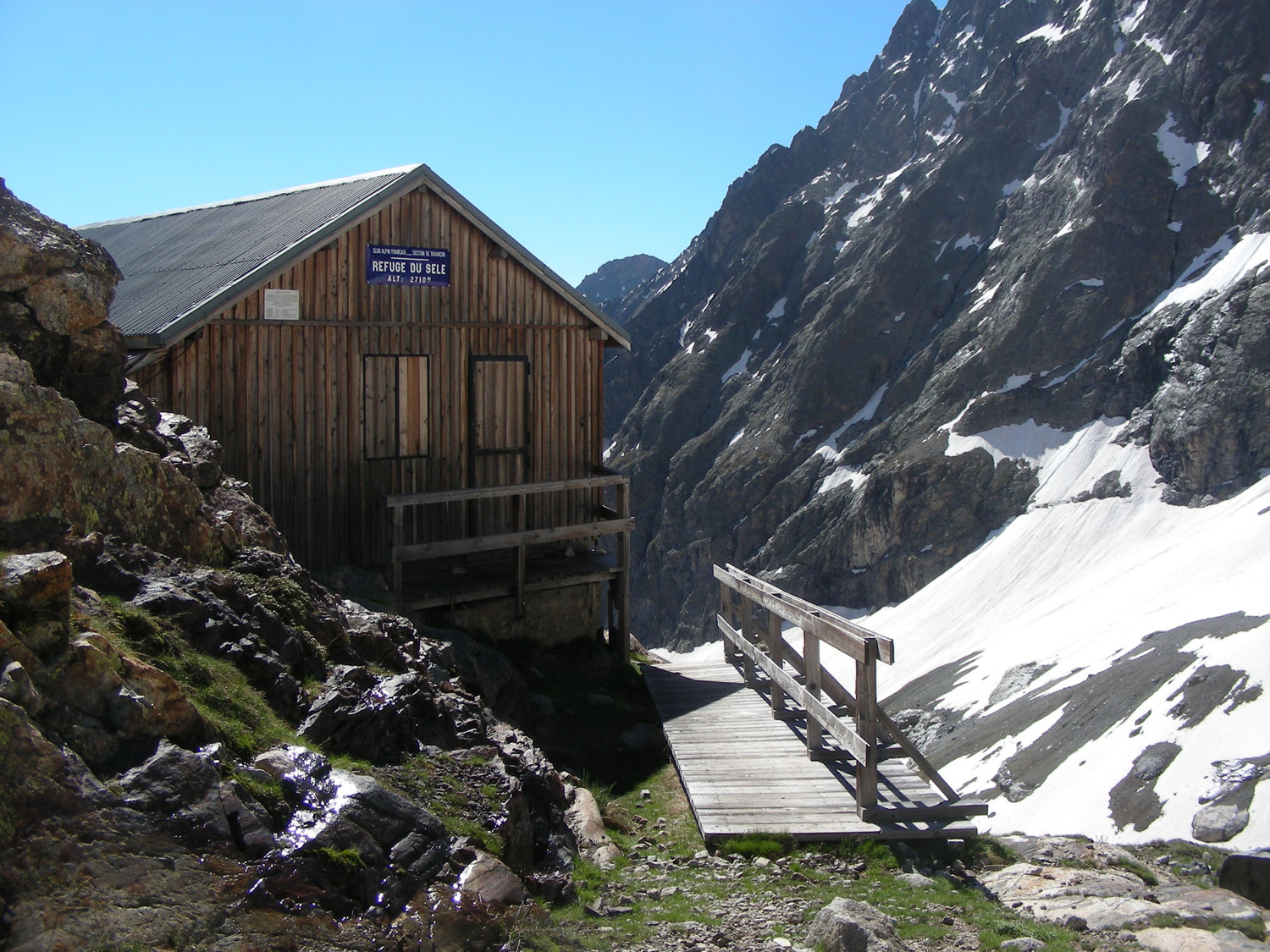 Le refuge d'hiver du Sélé