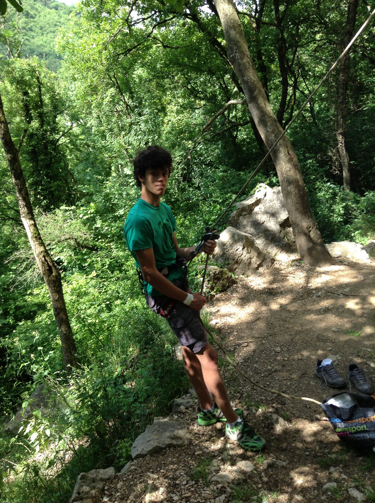 Lucas à l'assurage