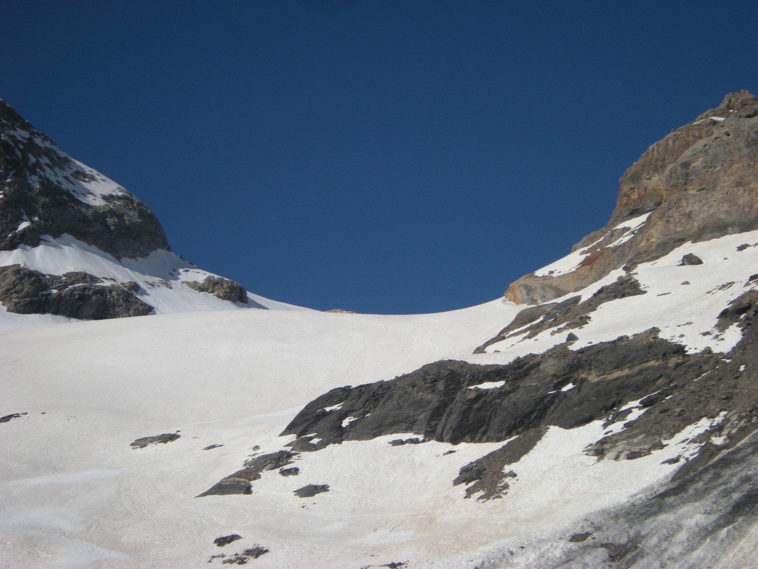 vers la moraine