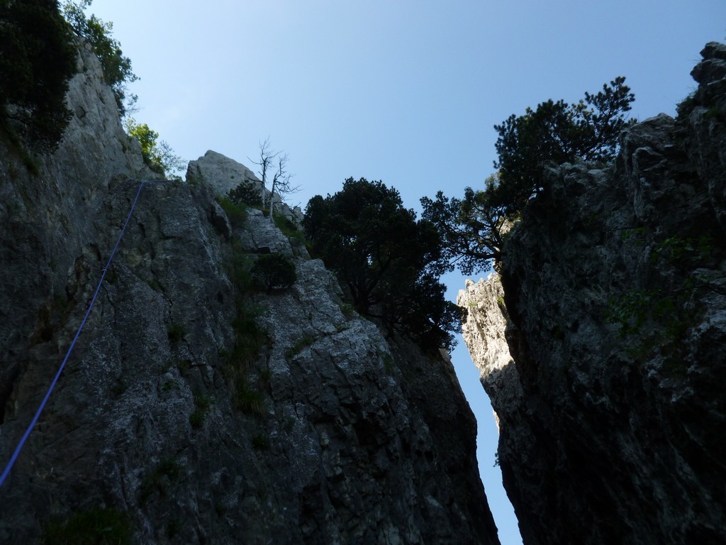 Monter à l'Aiguille de la mule (dernier longeure)