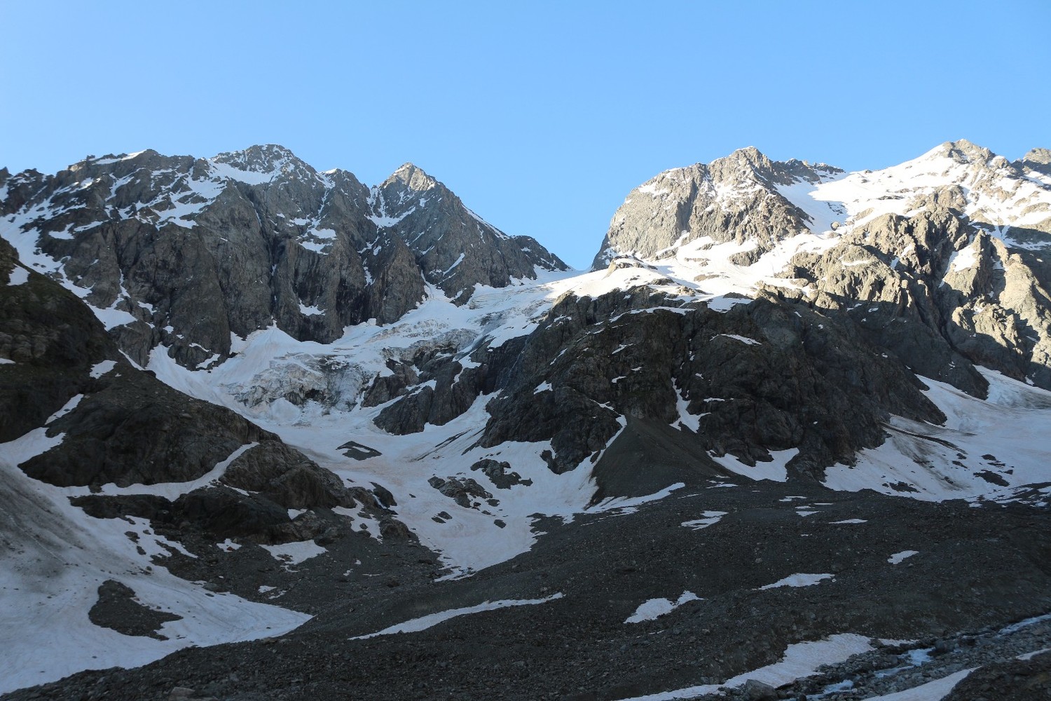 Pics du Says et Col du Chardon, en montant