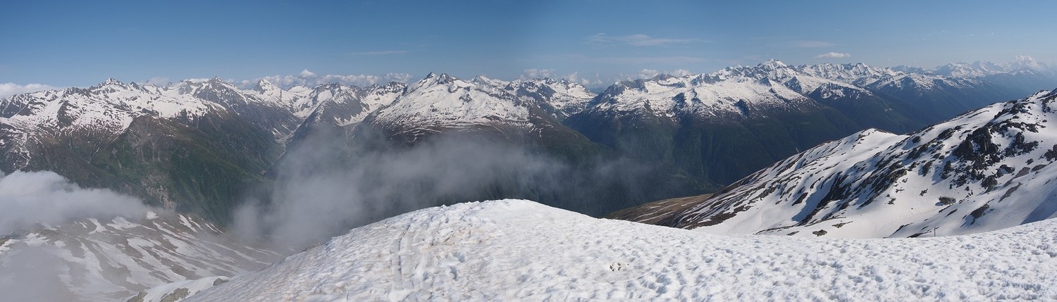 Enneigement dans la region