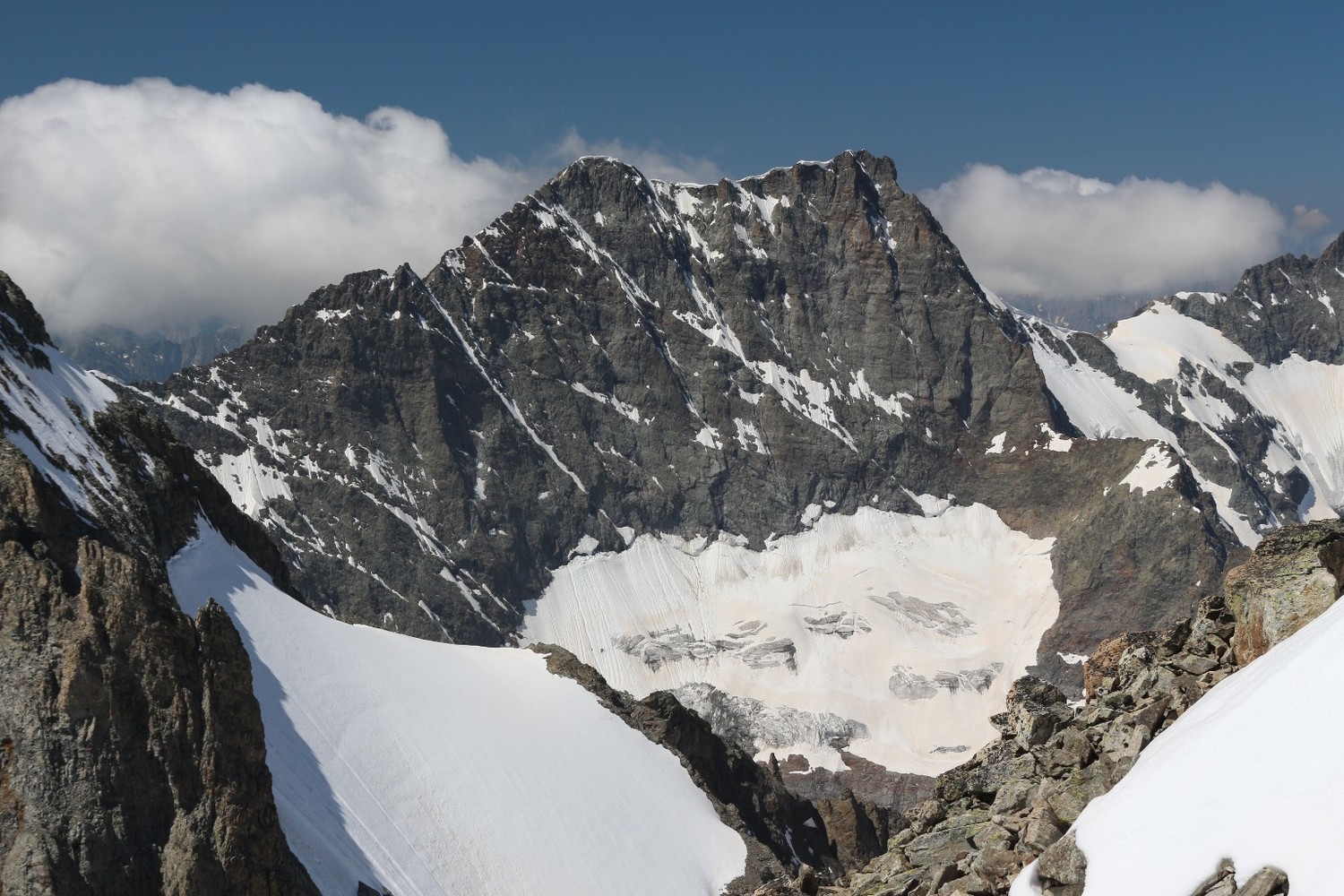 La Cime du Vallon et le Col des Sellettes